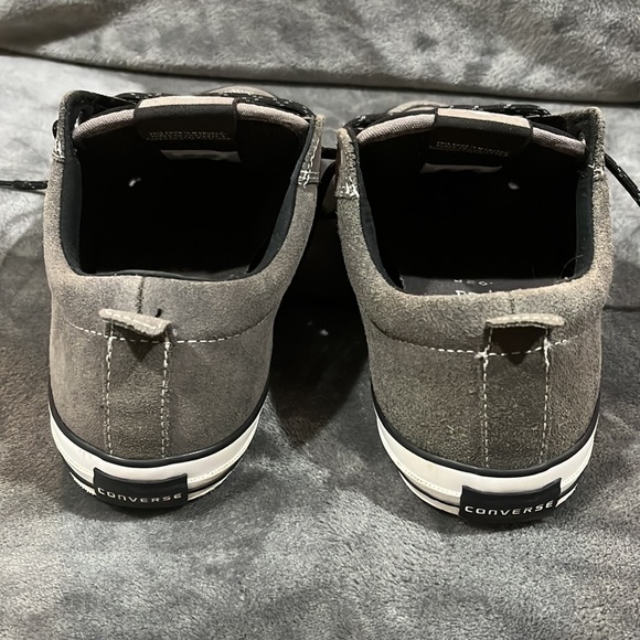 Converse Vintage Suede Skateboarding Shoes Mens Sz 11.5 Gray, Great hardly used - Picture 5 of 8